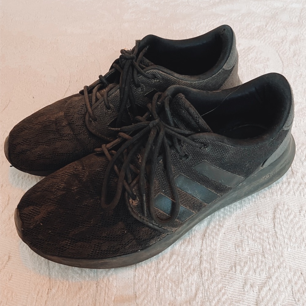 Adidas Black on Black Sneakers